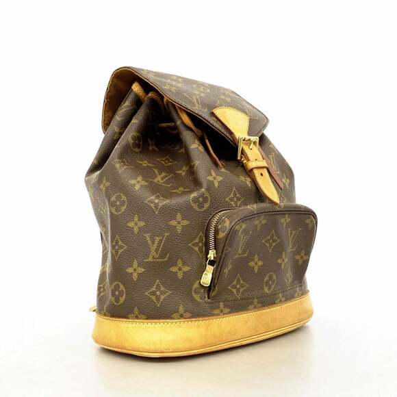 LOUIS VUITTON Brown Monogram Backpack